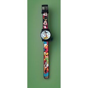 Vintage Disney SII Marketing Seiko Mickey Mouse Watch MU0081 Pluto Goofy Donald